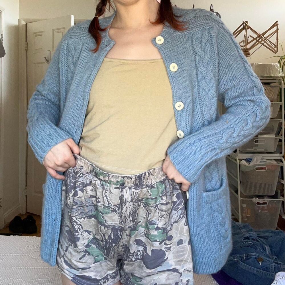 Unbranded Women's Blue Cardigan